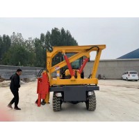 护栏打桩机、公路护栏打桩机、久胜机械j