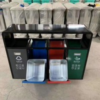 四分类果皮箱 、户外垃圾桶 、环卫果壳箱