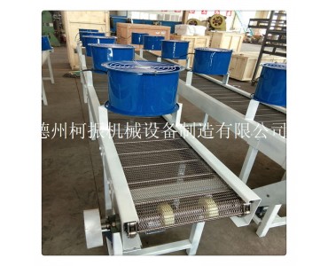 柯振畅销小型板式风冷机、不锈钢网带降温输送机