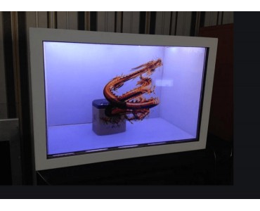 多媒体透明屏、展柜触控展示柜触摸液晶展柜、透明显示屏