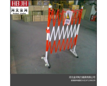 玻璃钢围栏广西电力绝缘片式伸缩围栏可定制