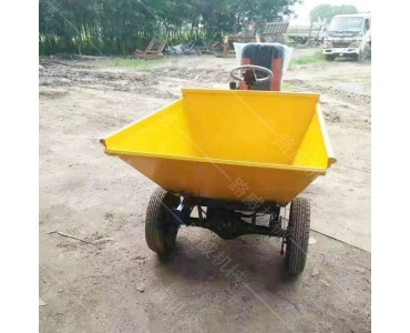 建筑地电动手推车 新款混凝土电动翻斗车 工程电动灰斗车