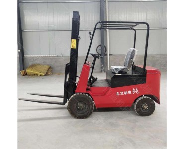 座驾式全电动叉车图片 搬运液压叉车 四轮座驾式电瓶叉车