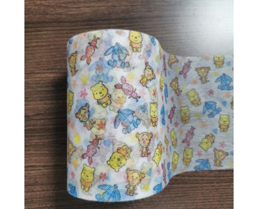 pp印花无纺布 小熊维尼款 泉州供应 可定制