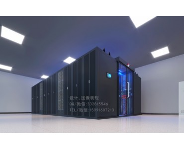 常州机房效果图制作|LED大屏全景图设计|3D户型图渲染